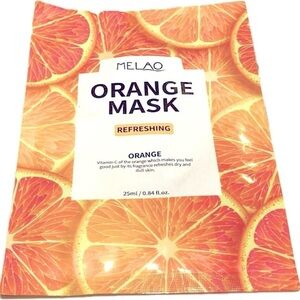 Melao Orange Face Mask Refreshing Vitamin C